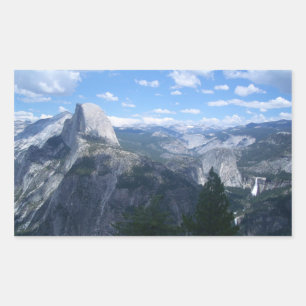 Sticker Rectangulaire Vallée de Yosemite de Glacier Point