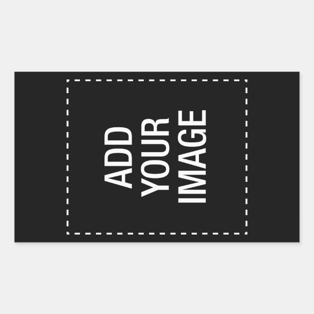 Sticker Rectangulaire vd (Devant)