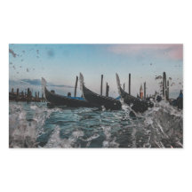 Venise, Venise. Des gondoles. Italie