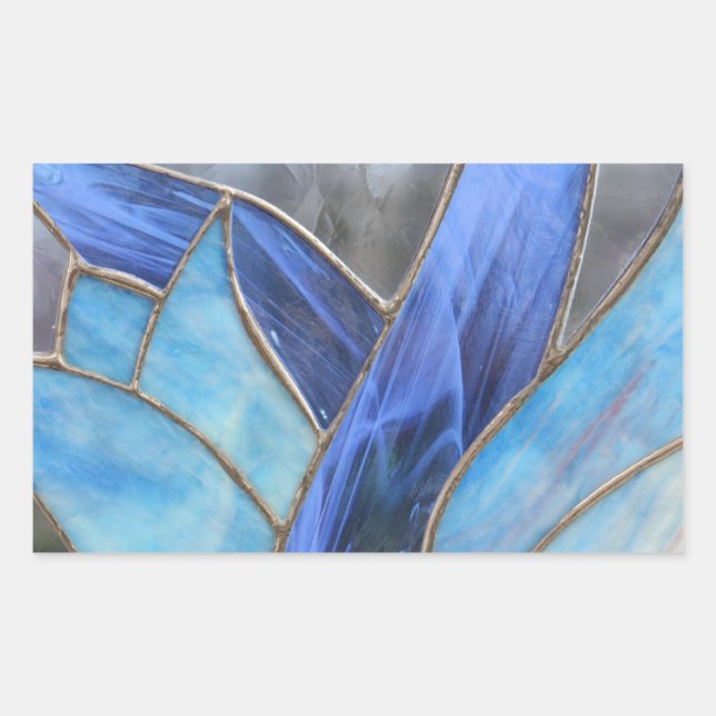 Sticker Rectangulaire Verre tendu (Devant)