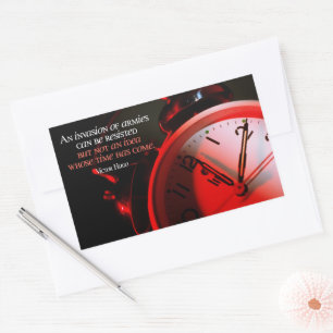 Sticker Rectangulaire Victor Hugo Citation Inspirationnelle "Idées"