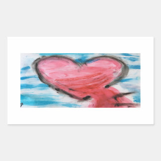 Sticker Rectangulaire Vie