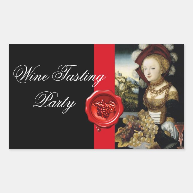 STICKER RECTANGULAIRE VINEYARD VIN ANTIQUE GRÂCE AU VINEYARD SAVOIR-FAIR (Devant)