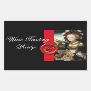 STICKER RECTANGULAIRE VINEYARD VIN ANTIQUE GRÂCE AU VINEYARD SAVOIR-FAIR