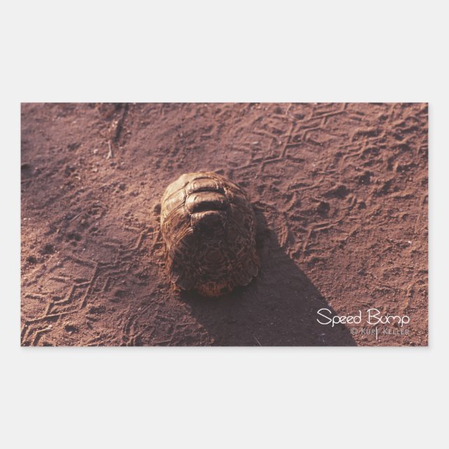 Sticker Rectangulaire Vitesse (Devant)