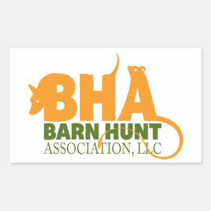 Sticker Rectangulaire Vitesse de logo de LLC d'association de chasse à