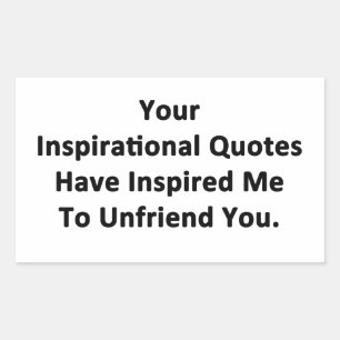 Sticker Rectangulaire Vos citations inspirées