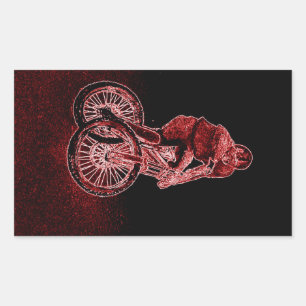 STICKER RECTANGULAIRE VTT