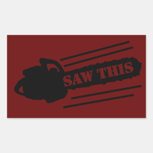 STICKER RECTANGULAIRE VU CECI