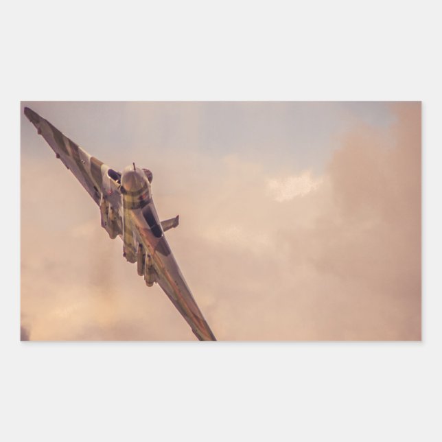 Sticker Rectangulaire Vulcain (Devant)