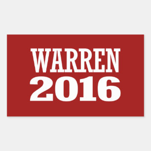 STICKER RECTANGULAIRE WARREN 2016