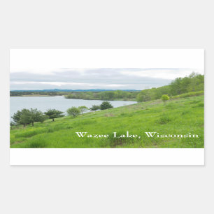 Sticker Rectangulaire Wazee Lake Pittoresque Vue