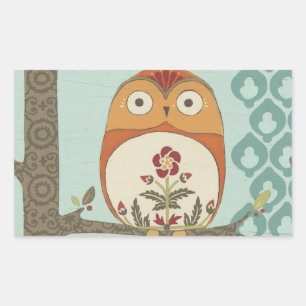 Sticker Rectangulaire Whimsy II