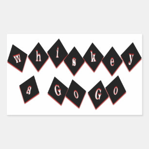 Sticker Rectangulaire Whisky A
