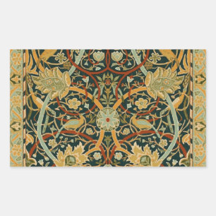 Sticker Rectangulaire William Morris Perse Art oriental de la moquette