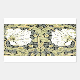 Sticker Rectangulaire William Morris Pimpernel Fond d'écran floral