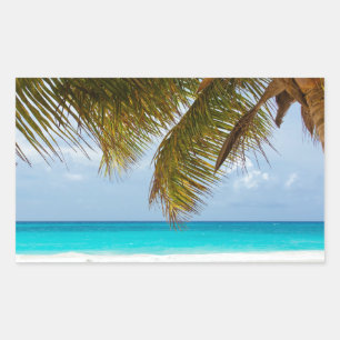 Sticker Rectangulaire Wish you were !