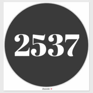 Sticker Recyclage personnalisé des ordures peut numéro de 