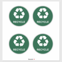 Recycle Sign, Intérieur et extérieur Usage