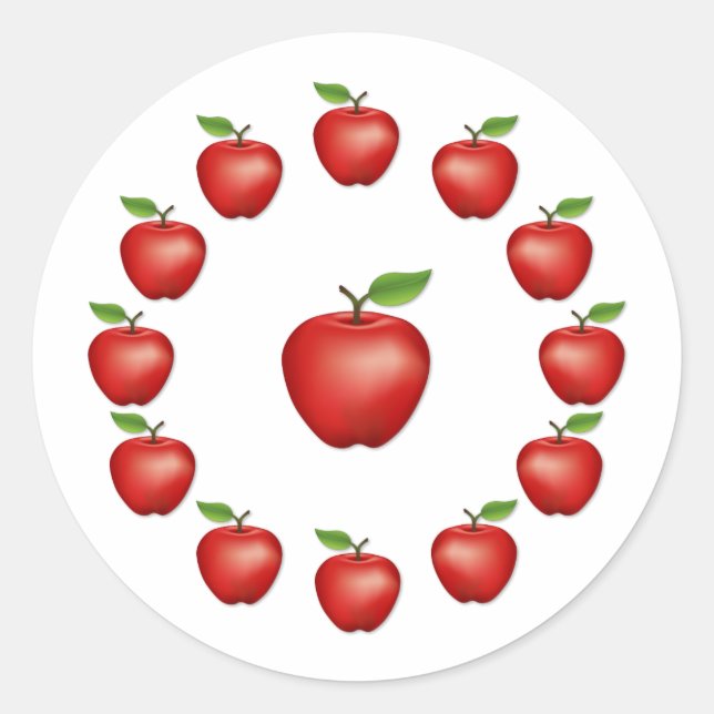 Sticker Red Delicious (Devant)