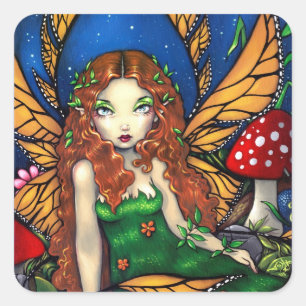 Sticker "Red Haired Fairy Queen"