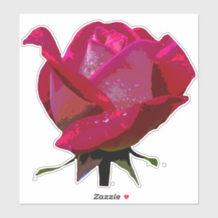 Sticker Red Rose Thunder_Cove