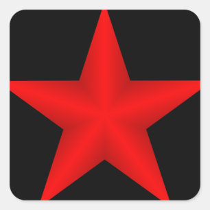 Sticker Red Star