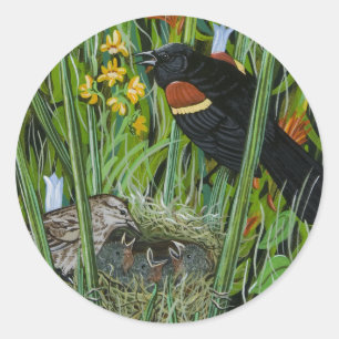 Sticker "Red wing Blackbird"