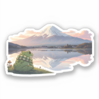 Sticker Reflections of Fuji
