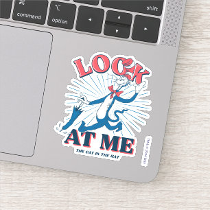 Sticker Regarde-Moi Chat Dans Le Casquette