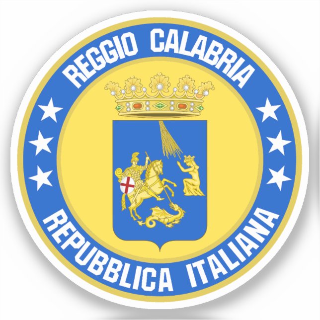 Sticker Reggio de Calabre (Recto)