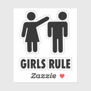 Sticker règles des filles