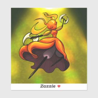 Sticker Reine des Skarr