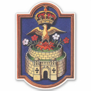 Sticker Reine Jane Seymour Insigne royal Phoenix