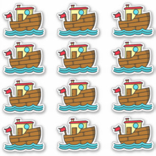 Sticker Remorqueur Mignon