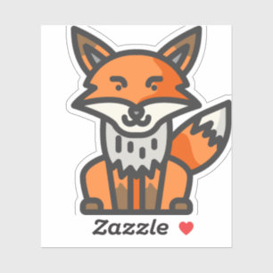 Sticker renard