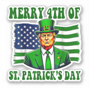 Sticker Rendre la grandeur du Jour de la Saint Patrick à T