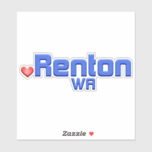 Sticker Renton Washington