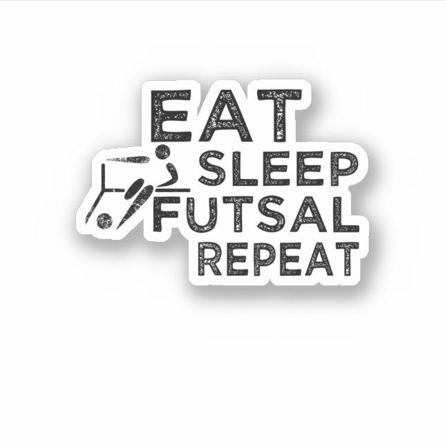 Sticker Répéter l'opération de sommeil (Devant)