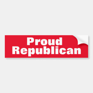 Sticker républicain fier
