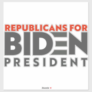 Sticker Républicains Pour Joe Biden