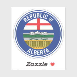 Sticker République de l'Alberta WEXIT