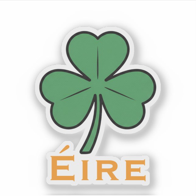 Sticker République d'Irlande - Éire  (Devant)
