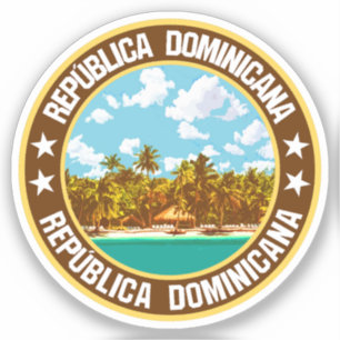 Sticker République dominicaine