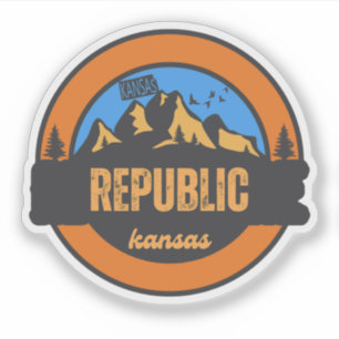 Sticker République, Kansas