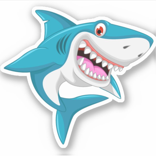 Sticker requin (Devant)