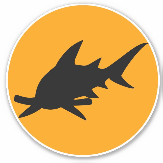 Sticker requin marteau (Devant)