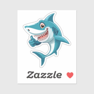 Sticker Requin mignon