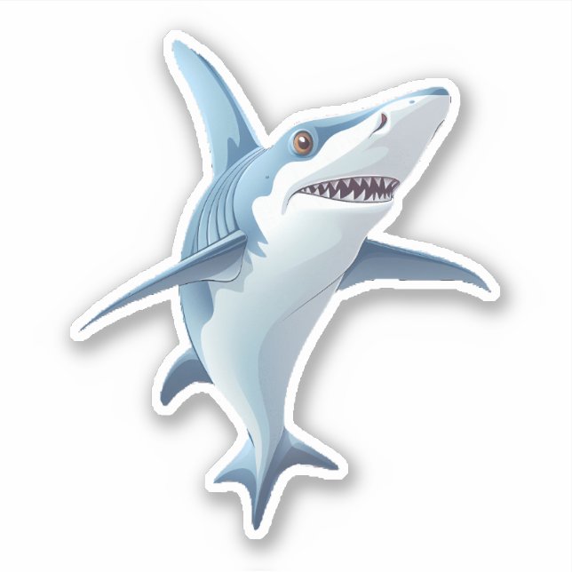 Sticker Requin mignon (Devant)