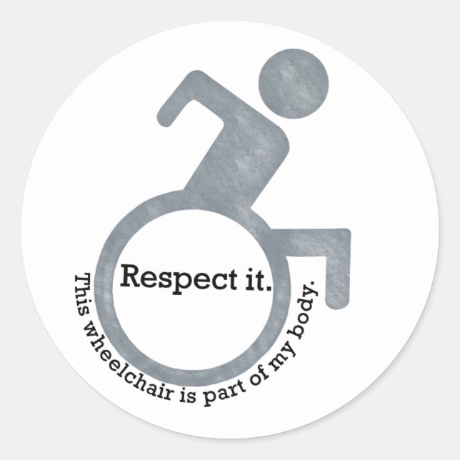 Sticker "Respectez-le" (Devant)